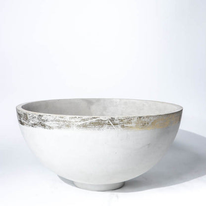 Evia Planter (Rim In Gold Leaf)