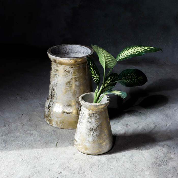 Kea Planter Set (Gold Leaf)